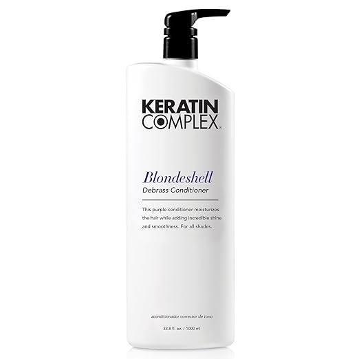 Keratin Complex Blondeshell Debrass Shampoo + Conditioner 33.8oz Bundle - No Promo Code Needed!