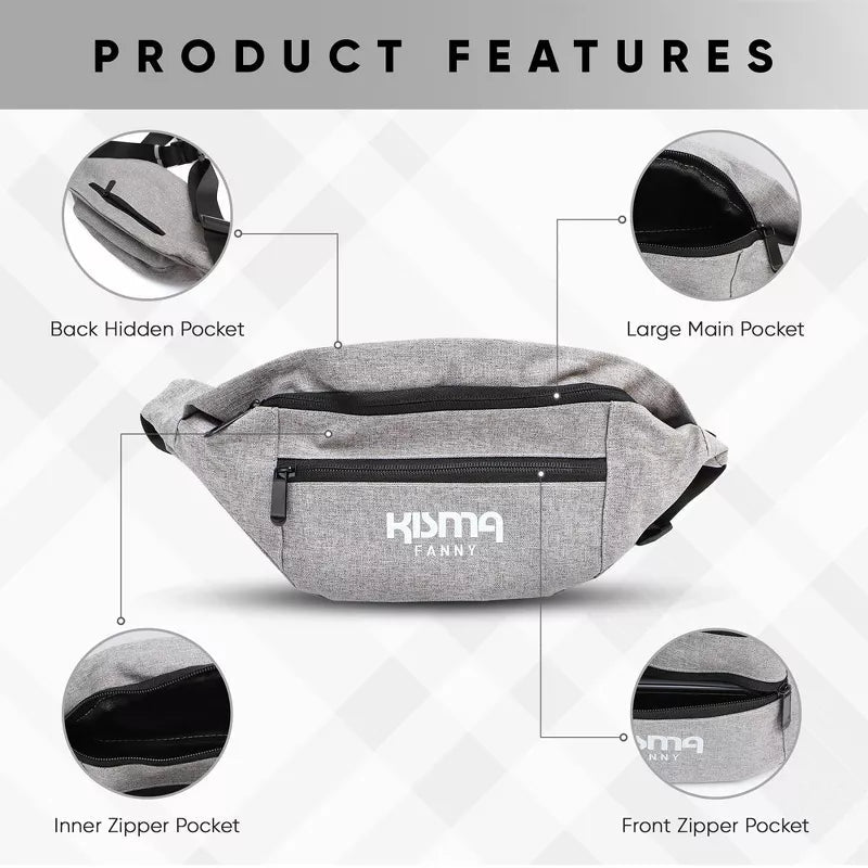 Kisma Fanny Casual Waist Fanny Pack - No Promo Code Needed!