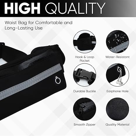 Kisma Fanny Cycling Fanny Pack and Waist Pouch - No Promo Code Needed!