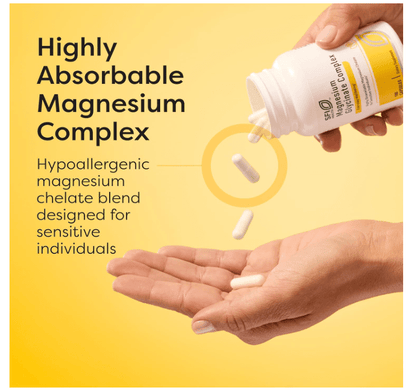 Klaire Labs Magnesium Glycinate Complex - No Promo Code Needed!