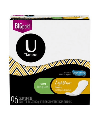 Kotex Security Lightdays Long Panty Liners - No Promo Code Needed!