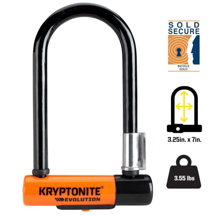 Kryptonite Evolution Mini - 7 Bike U - Lock - No Promo Code Needed!