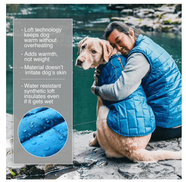 Kurgo Loft Jacket Reversible Dog Coat - No Promo Code Needed!