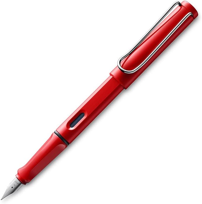 Lamy Fountain Pen Fine Nib Safari Red 4014519272298 No Promo Code Needed!