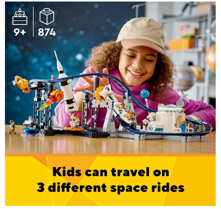 LEGO Creator Space Roller Coaster - No Promo Code Needed!