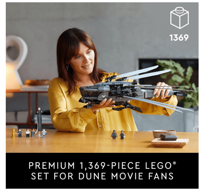 LEGO Icons Dune Atreides Royal Pack of 1 Detailed Replica 5702017583471 No Promo Code Needed!