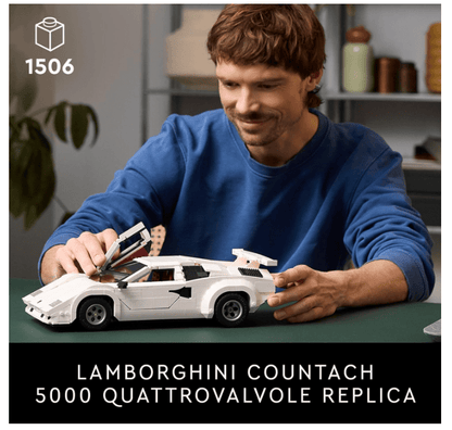 LEGO Icons Lamborghini Countach 5000 Quattrovalvole - No Promo Code Needed!