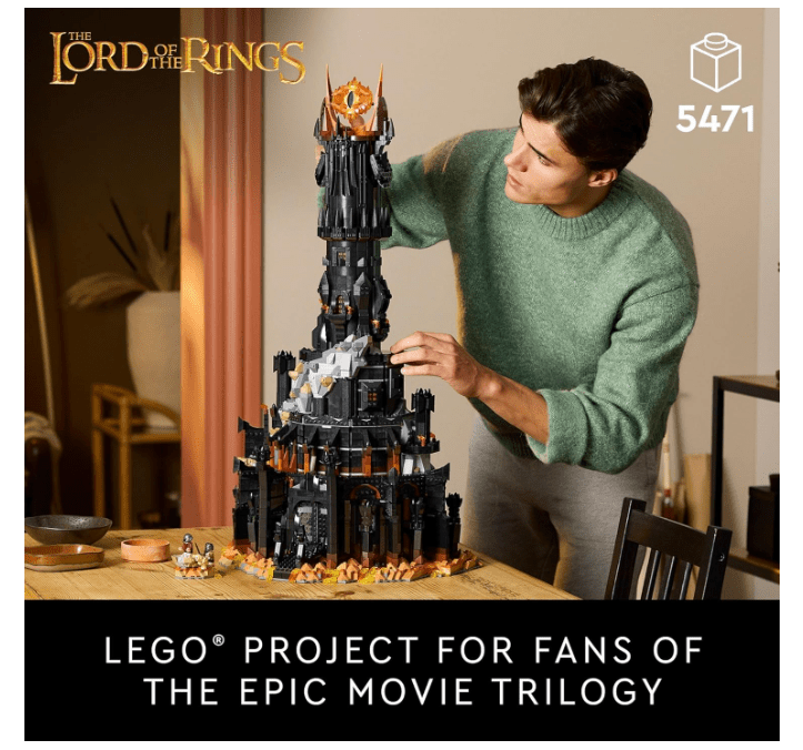 LEGO The Lord of the Rings Barad - dur - No Promo Code Needed!