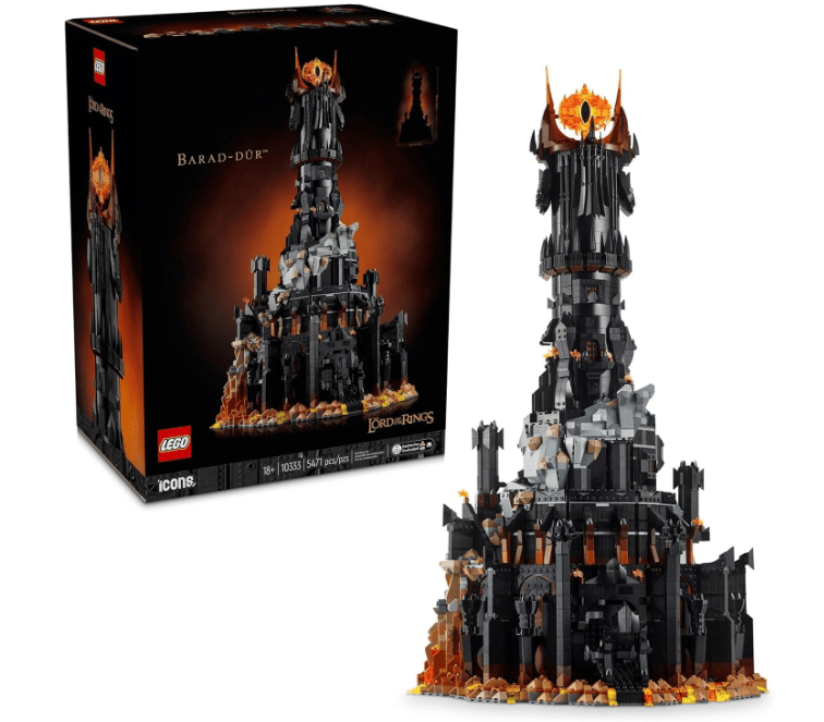 LEGO The Lord of the Rings Barad - dur - No Promo Code Needed!