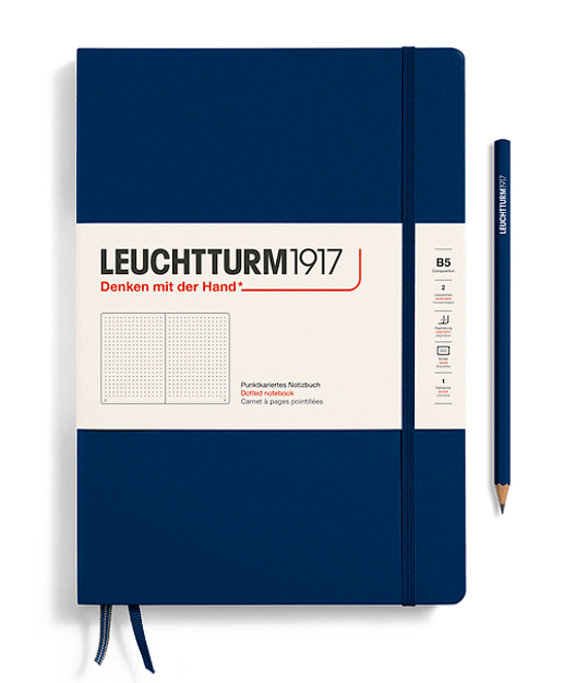Leuchtturm1917 Hardcover Composition Dotted Notebook - No Promo Code Needed!