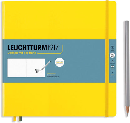 Leuchtturm1917 Hardcover Plain Square Sketchbook - No Promo Code Needed!