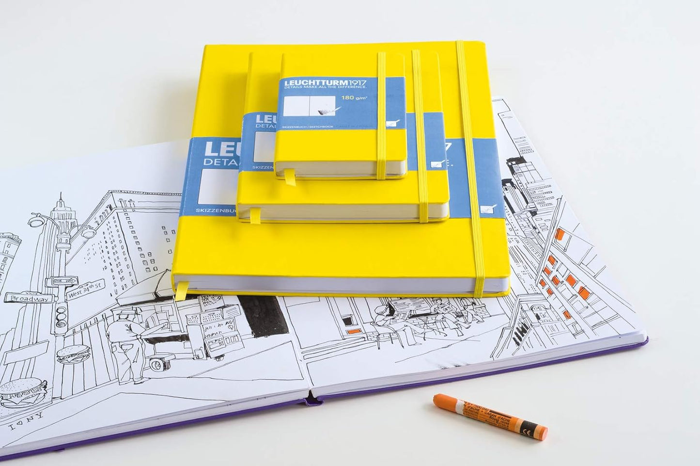 Leuchtturm1917 Hardcover Plain Square Sketchbook - No Promo Code Needed!