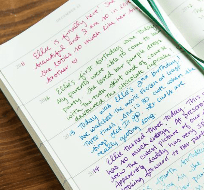 Leuchtturm1917 Some Lines A Day 5 - Year Memory Book - No Promo Code Needed!