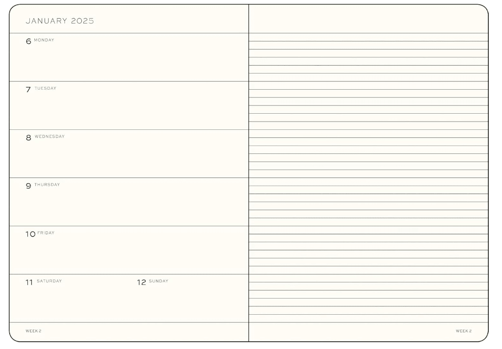 Leuchtturm1917 Weekly Planner 2024 - 2025 - No Promo Code Needed!