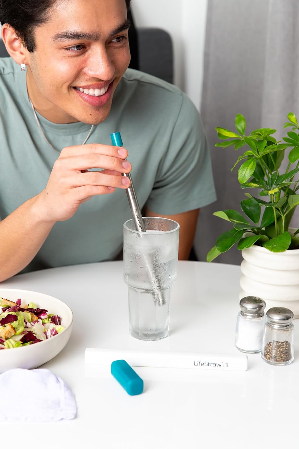 LifeStraw SIP Reusable Steel Filter Straw - No Promo Code Needed!