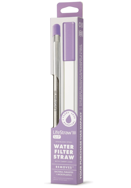 LifeStraw SIP Reusable Steel Filter Straw - No Promo Code Needed!