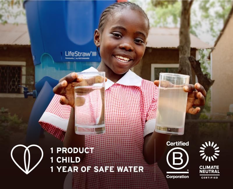 LifeStraw SIP Reusable Steel Filter Straw - No Promo Code Needed!