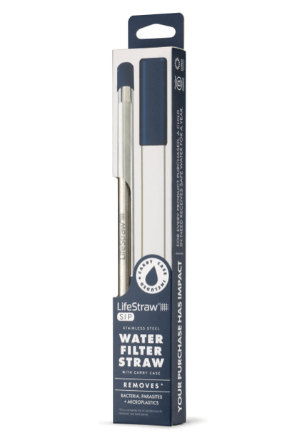 LifeStraw SIP Reusable Steel Filter Straw - No Promo Code Needed!