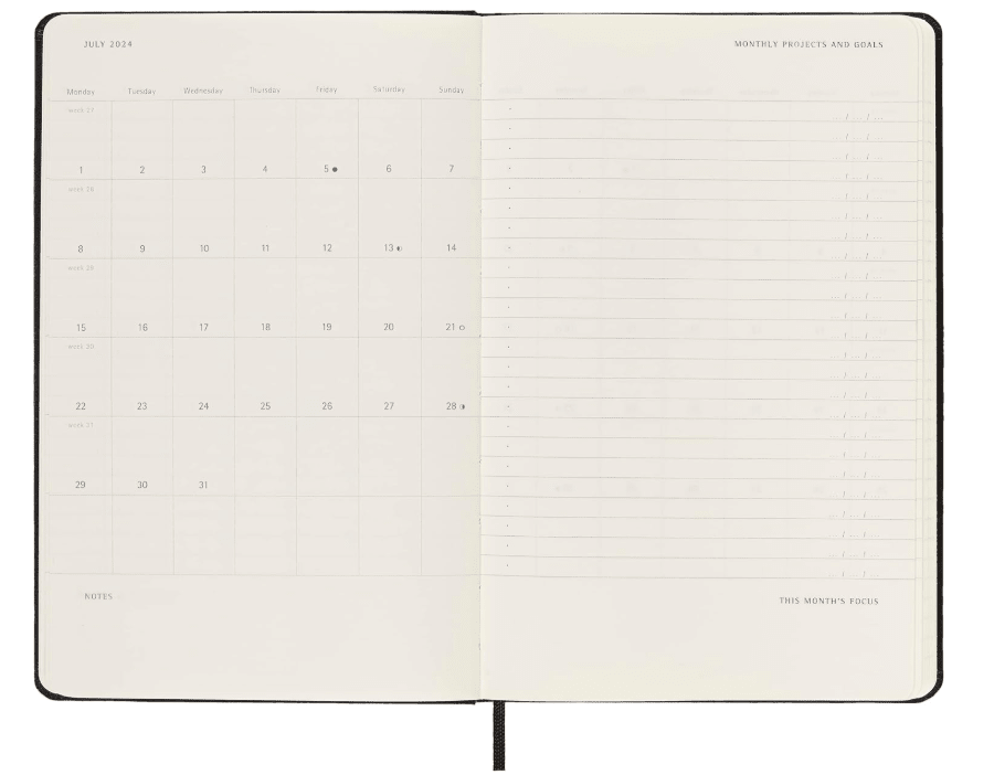 Moleskine 12M Pro Vertical Weekly Planner - No Promo Code Needed!