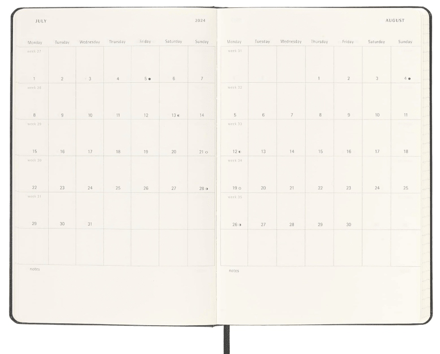 Moleskine 12M Weekly Vertical Pocket Planner - No Promo Code Needed!