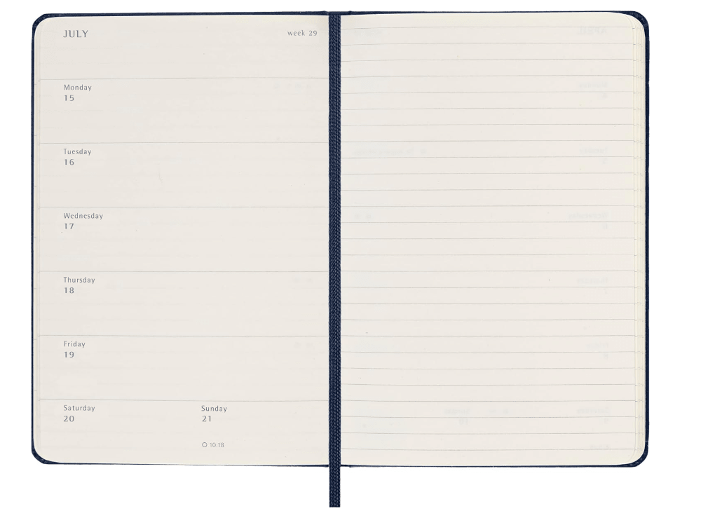 Moleskine 18 Month 2023 - 2024 Weekly Planner - No Promo Code Needed!