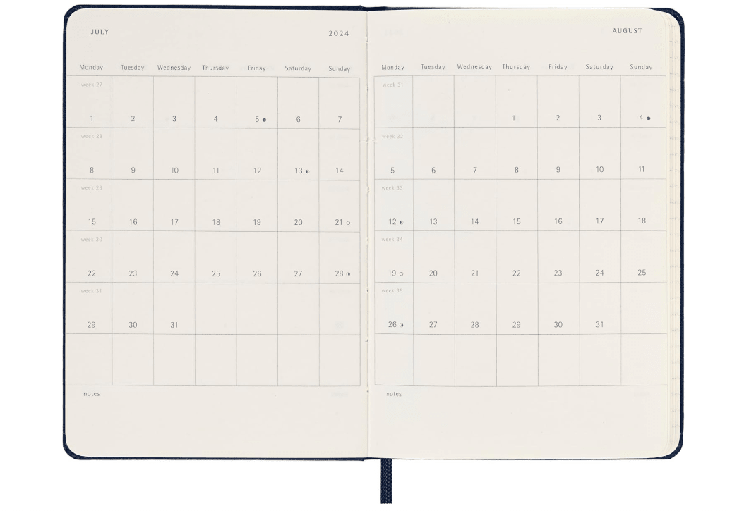 Moleskine 18 Month 2023 - 2024 Weekly Planner - No Promo Code Needed!