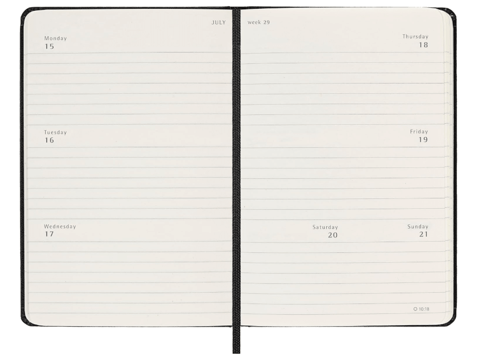 Moleskine 2023 - 2024 Weekly Horizontal Planner - No Promo Code Needed!