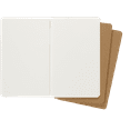 Moleskine Cahier Journals 3 Large Kraft Brown 9788883705007 No Promo Code Needed!