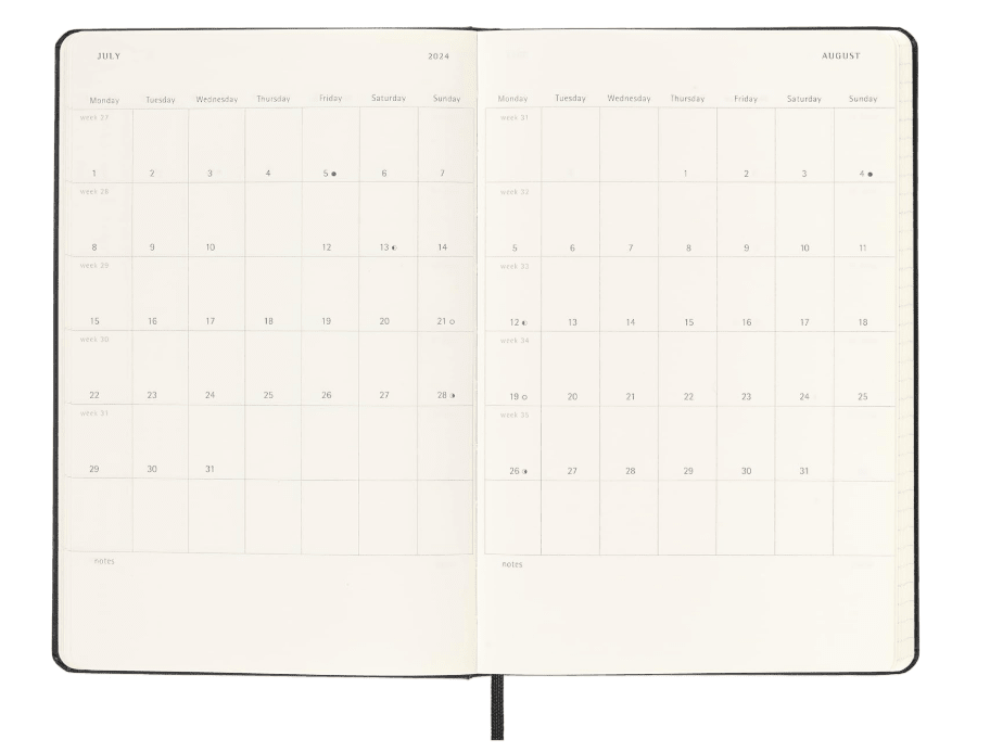 Moleskine Classic 12 Month 2024 Daily Planner - No Promo Code Needed!