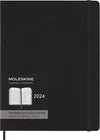 Moleskine Classic 12 Month 2024 Weekly Planner Black Black 8056598856774 No Promo Code Needed!