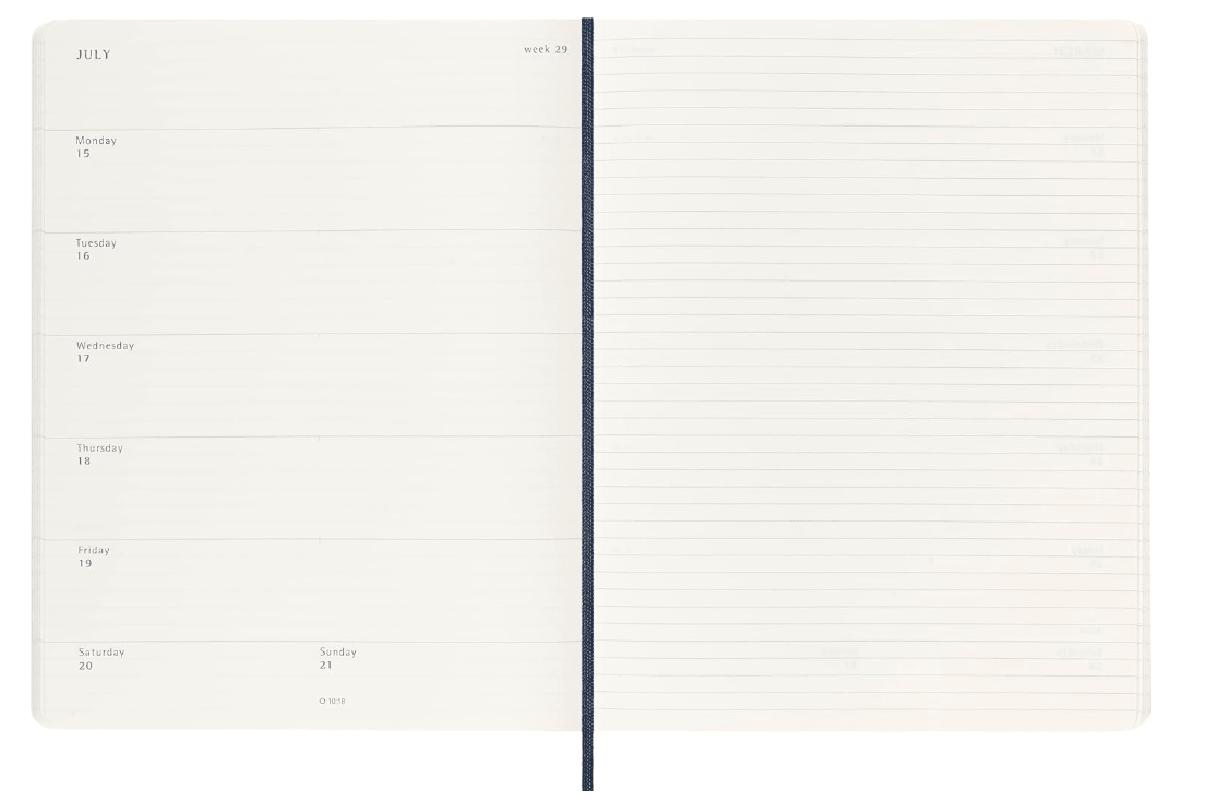 Moleskine Classic 12 Month 2024 Weekly Planner - No Promo Code Needed!