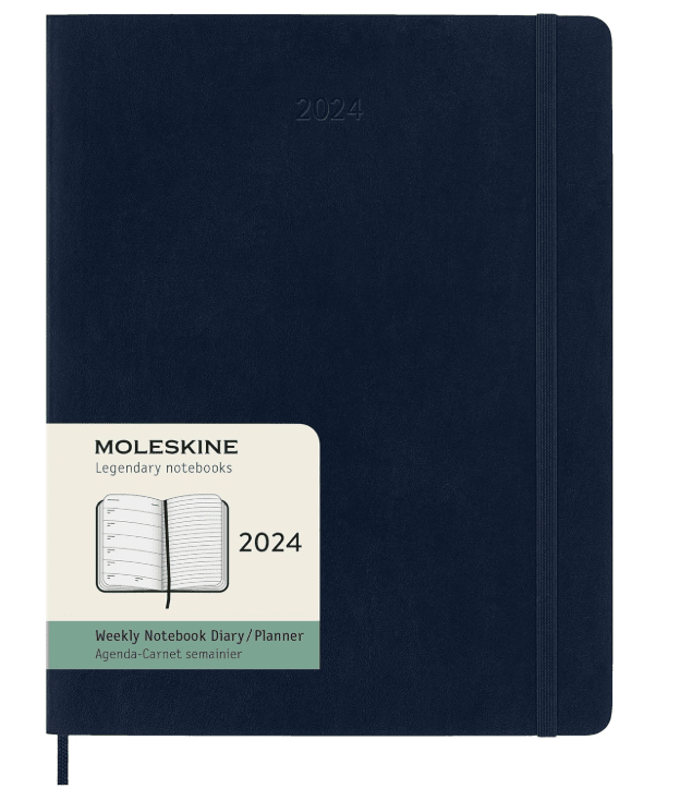 Moleskine Classic 12 Month 2024 Weekly Planner - No Promo Code Needed!