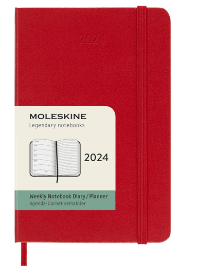 Moleskine Classic 12 Month 2024 Weekly Planner - No Promo Code Needed!