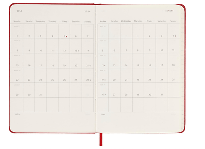 Moleskine Classic 18 Month 2023 - 2024 Weekly Planner - No Promo Code Needed!