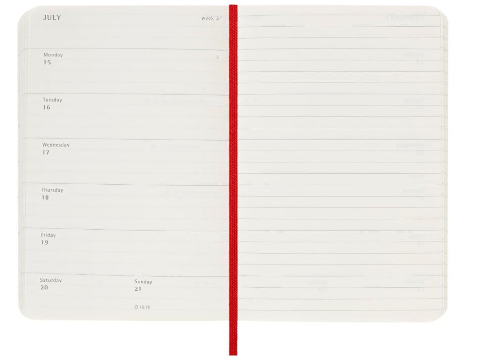 Moleskine Classic 18 Month 2023 - 2024 Weekly Planner - No Promo Code Needed!