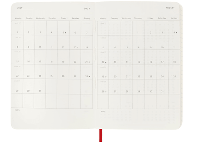 Moleskine Classic 18 Month 2023 - 2024 Weekly Planner - No Promo Code Needed!