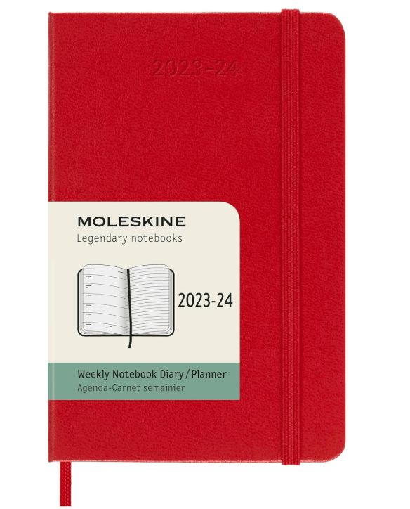 Moleskine Classic 18 Month 2023 - 2024 Weekly Planner - No Promo Code Needed!