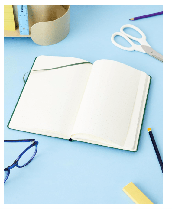 Moleskine Hard Cover Classic Dotted Notebook - No Promo Code Needed!