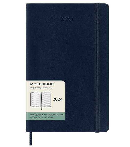 Moleskine Moleskine 12M Weekly Notebook Soft Cover - Used Good CONDITION: USED GOOD 8056598856644 No Promo Code Needed!