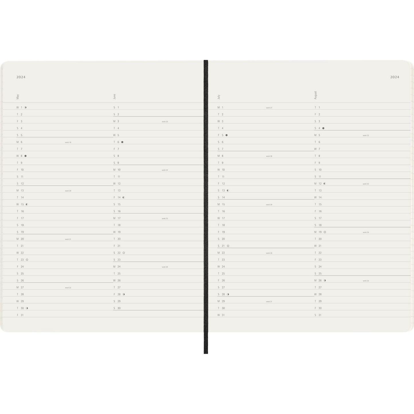 Moleskine Monthly Planners - No Promo Code Needed!