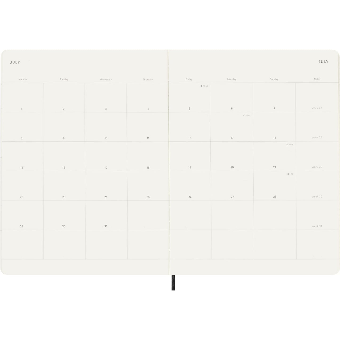 Moleskine Monthly Planners - No Promo Code Needed!