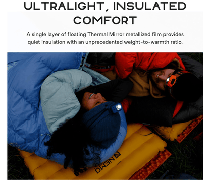 NEMO Tensor Trail Regular Mummy Sleeping Pads - No Promo Code Needed!