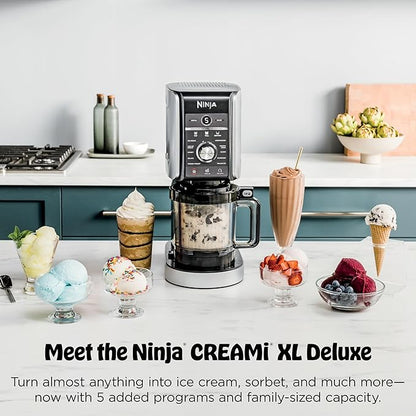 Ninja Ninja Creami Deluxe Ice Cream Maker 11 - In - 1 - New Missing Box CONDITION: NEW MISSING BOX 622356593595 No Promo Code Needed!