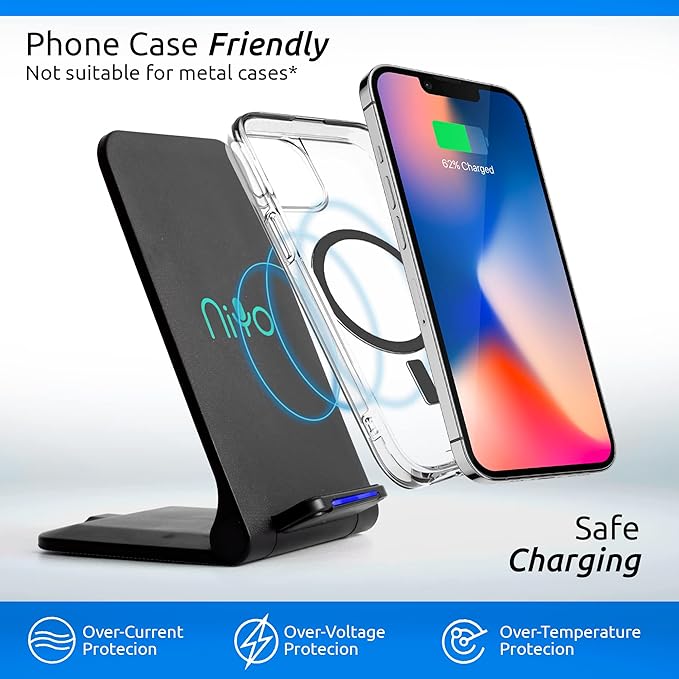 NiYo Portable Foldable Wireless Phone Charger Stand - No Promo Code Needed!