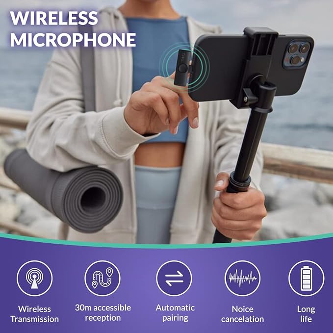 NiYo Wireless Lapel Microphone - No Promo Code Needed!