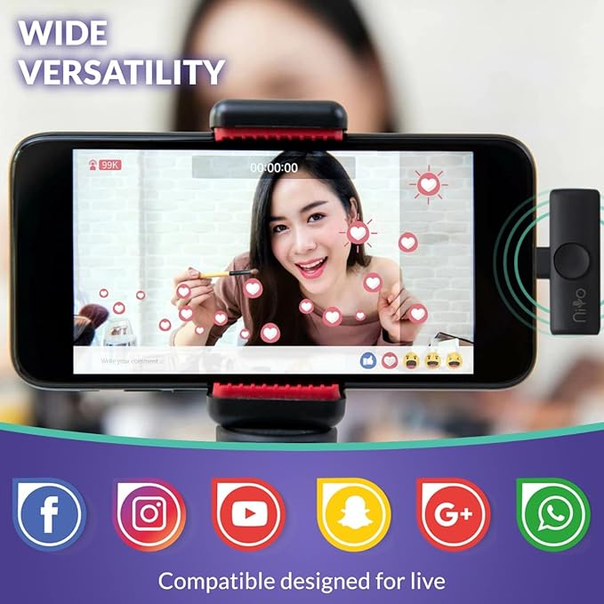 NiYo Wireless Lapel Microphone - No Promo Code Needed!