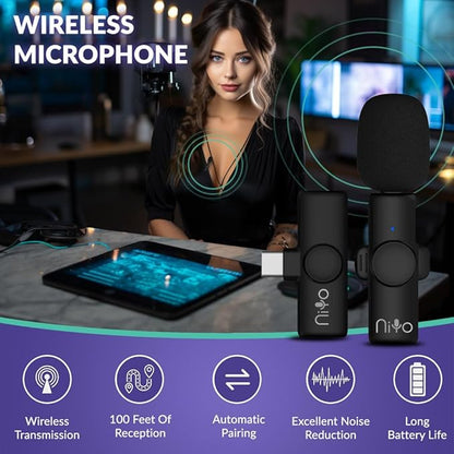 NiYo Wireless Lapel Microphone - No Promo Code Needed!