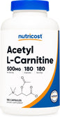 Nutricost Acetyl L - Carnitine Capsules - No Promo Code Needed!