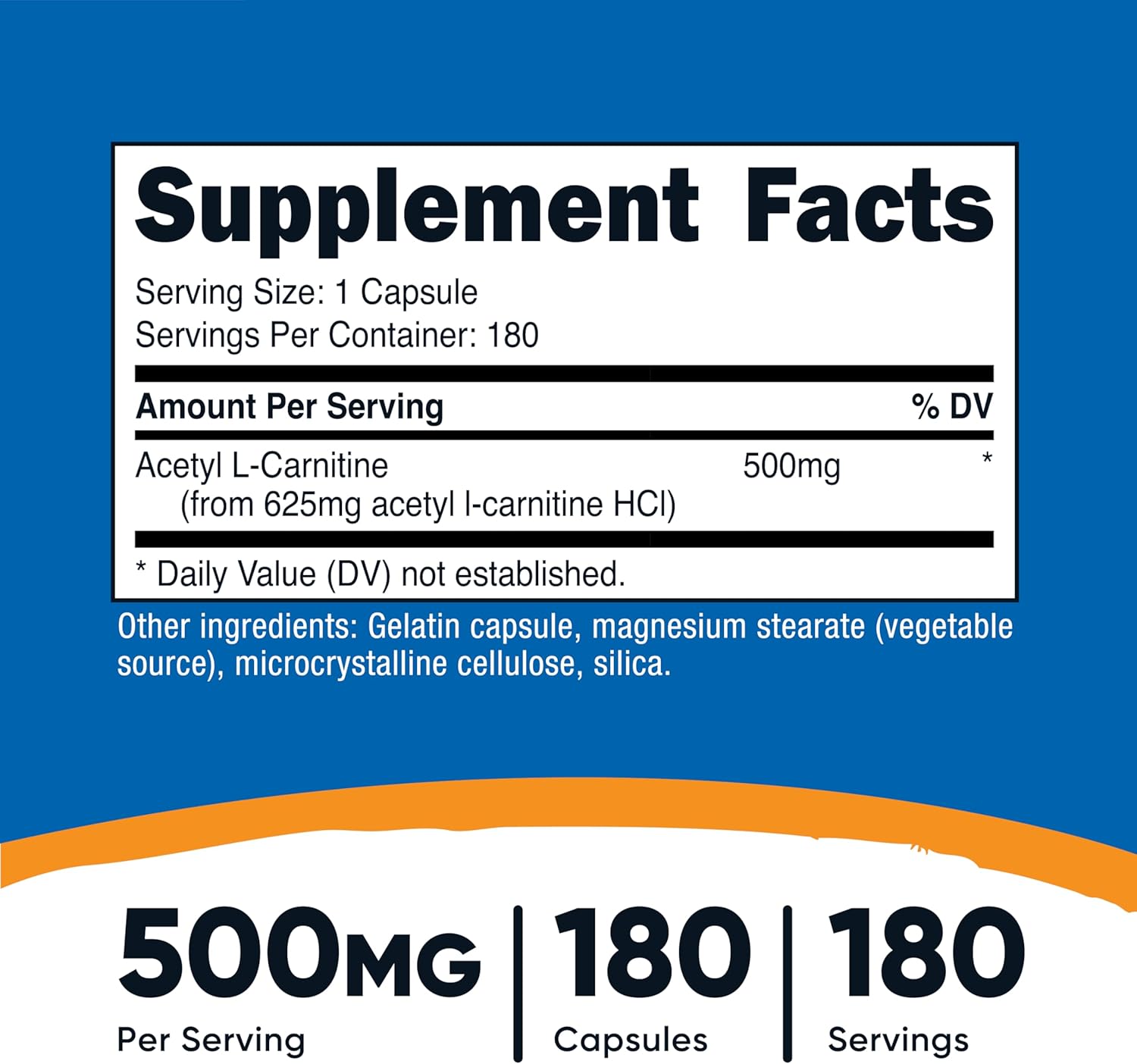 Nutricost Acetyl L - Carnitine Capsules - No Promo Code Needed!