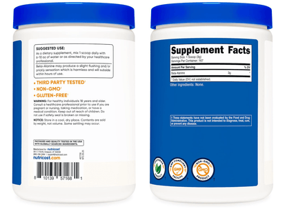 Nutricost Beta Alanine - No Promo Code Needed!